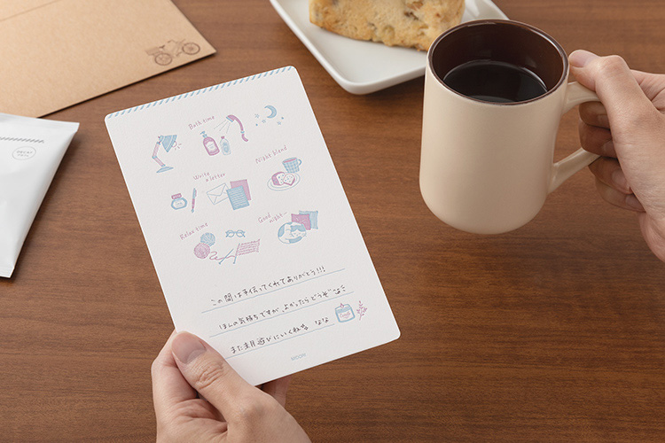 郵送もできるプチギフトにおすすめの「ミドリ」×「パンとエスプレッソと」ドリップバッグ付きカード（定形外）