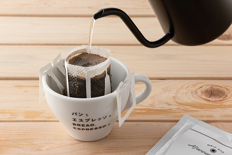 「パンとエスプレッソと」こだわりのドリップバッグコーヒー