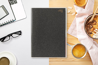 【ダブルスケジュール】 B6 マンスリーブロック＆マンスリーブロック 手帳 2026年版