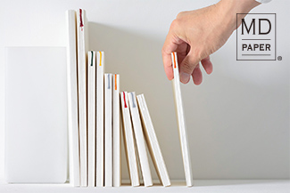 【MDノートダイアリー】 マンスリーブロック＋方眼罫メモ 薄型 手帳 2026年版