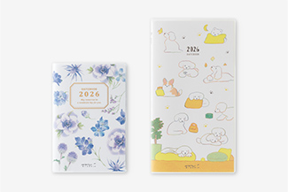 2026年版 ポケットダイアリー B7（ミニ）サイズ、B6スリムサイズ