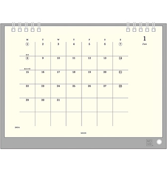 ミドリのカレンダー 2024年版 MDカレンダー