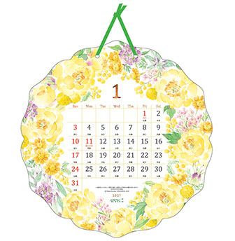 ダイカット カントリータイム リース柄 商品画像