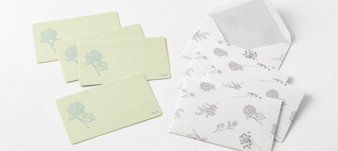 「花色和紙」ミニカードセット