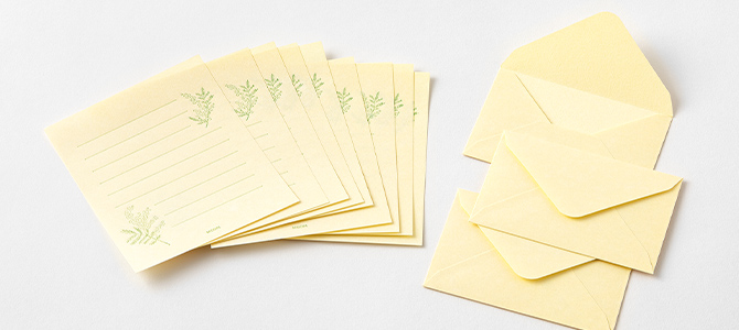 「花色和紙」ミニレターセット