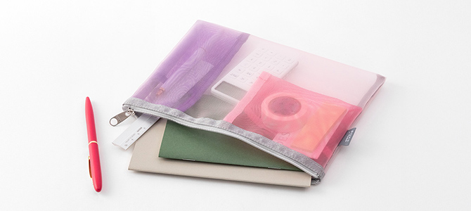 メッシュポーチ