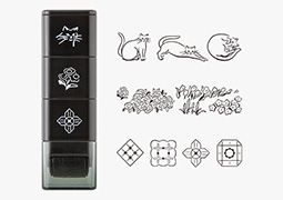 新発売】3柄が1本になったローラータイプのスタンプが登場！｜ミドリ