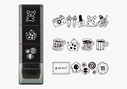新発売】3柄が1本になったローラータイプのスタンプが登場！｜ミドリ