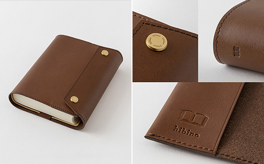 新発売】『hibino』専用の限定本革カバーがついに登場！｜ミドリ公式