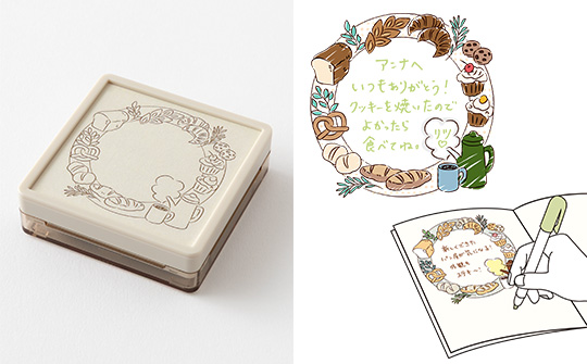 新発売】「ペインタブルスタンプ」の茶色インキが新登場！｜ミドリ公式