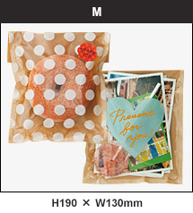 片面透明ふくろ＜M＞