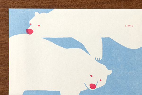 miwafuruページ きまぐれ封筒 クマ柄(20506006)｜ミドリオンラインストア