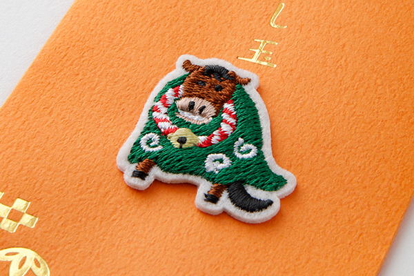 ぽち袋 おとし玉｜刺繍 おとし玉 ぽち袋 馬獅子舞柄(25699006)｜ミドリ