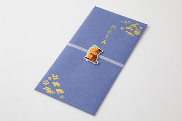 祝儀袋｜刺繍 おとし玉 金封 馬とにんじん柄(25709006)｜ミドリ