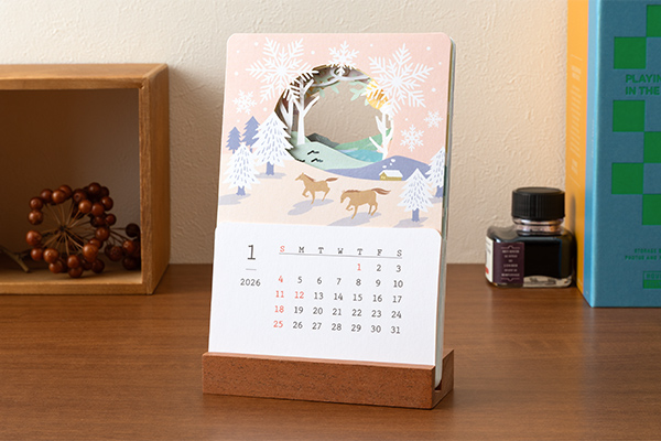 【13日までの出品】 　ツルネ　2022年　スクールカレンダー　原画 13日までの出品】 ツルネ2022年スクールカレンダー原画