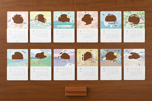 【13日までの出品】 　ツルネ　2022年　スクールカレンダー　原画 13日までの出品】 ツルネ 2022年 スクールカレンダー 原画 13日