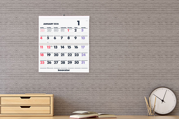 2026年版カレンダー｜【イノベーター カレンダー】 壁掛 M 2026年版