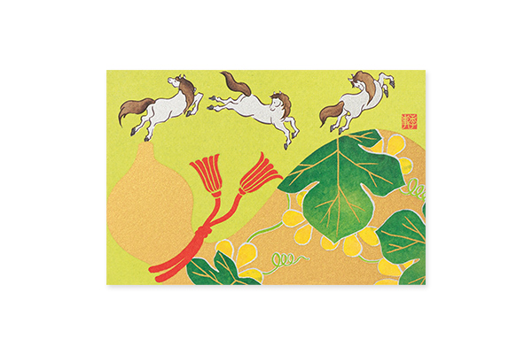 ハ*ド様 限定500枚当選品　横井画伯ミニ色紙（カードダス　コンプリートボックス ハ*ド様 限定500枚当選品 横井画伯ミニ色紙（カードダス