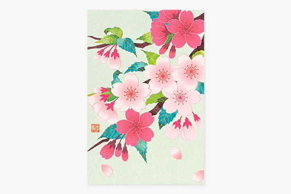 ポストカード ハガキ/ポストカード｜紙シリーズ｜ポストカード 桜柄 S2(80016006