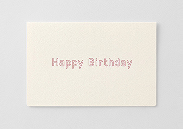 greetings カード 誕生日2