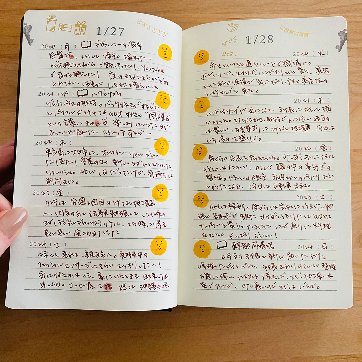 Instagram｜自分の心が動いたことを記録するMIDORIの『5年連用日記 扉』