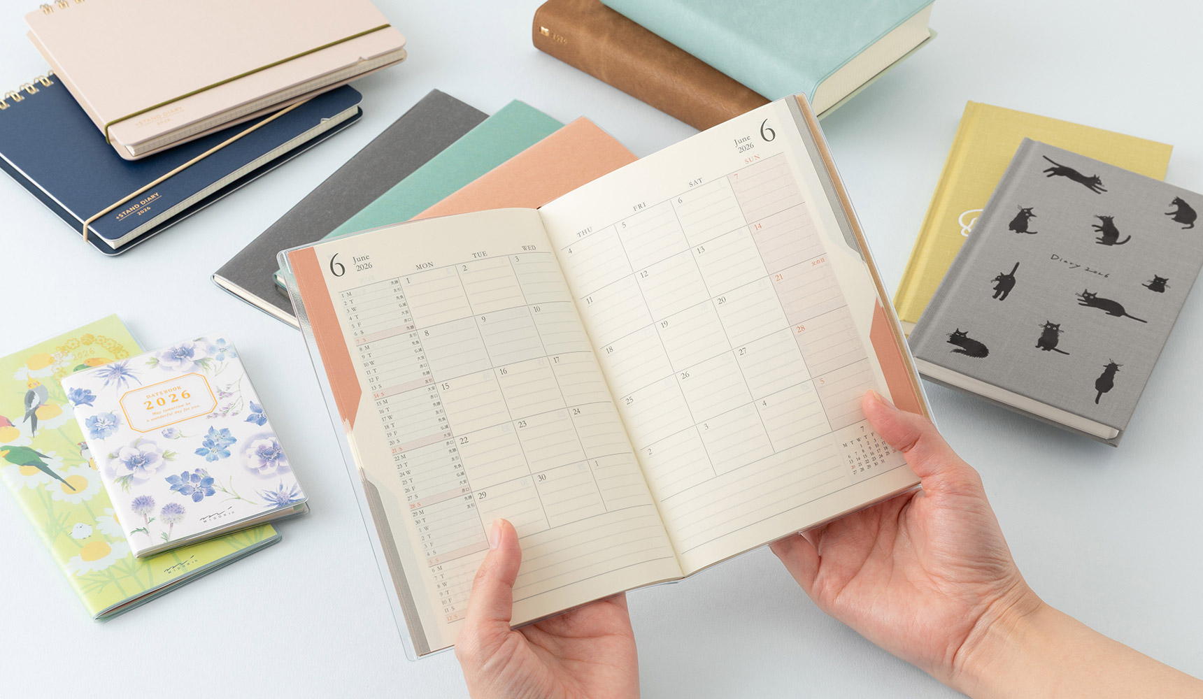 手帳の種類・サイズ選びで迷わない！自分に合った一冊を見つける3ステップ
