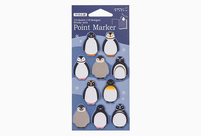 付せん紙 ポイント〈S〉ペンギン柄
